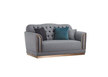 JVmoebel Wohnzimmer-Set, Italienische Wohnzimmer Möbel Sofagarnitur Textil 3+3+2 Sitzer Sofa