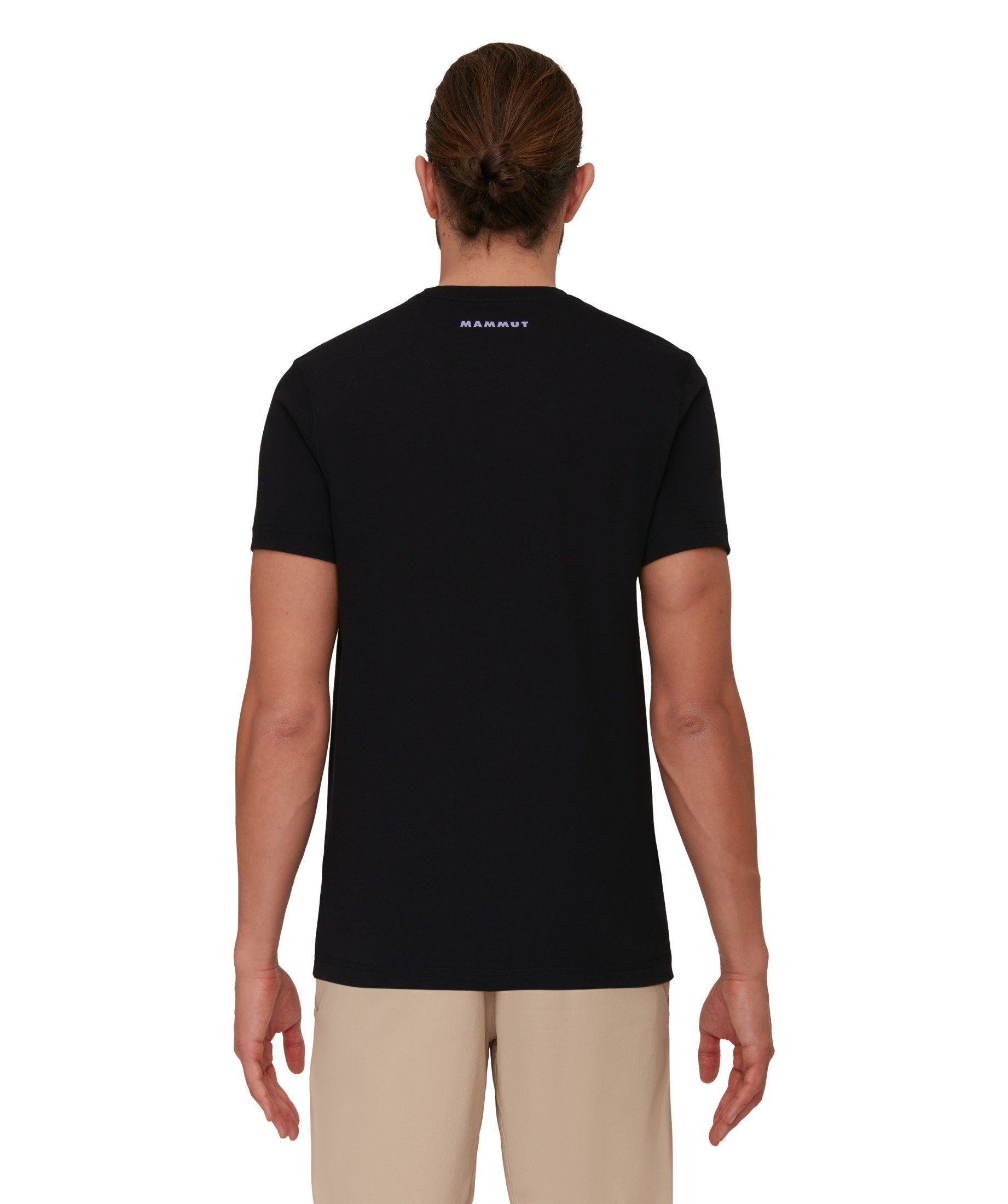 black T-Shirt Mammut Men Core Line Mammut First T-Shirt