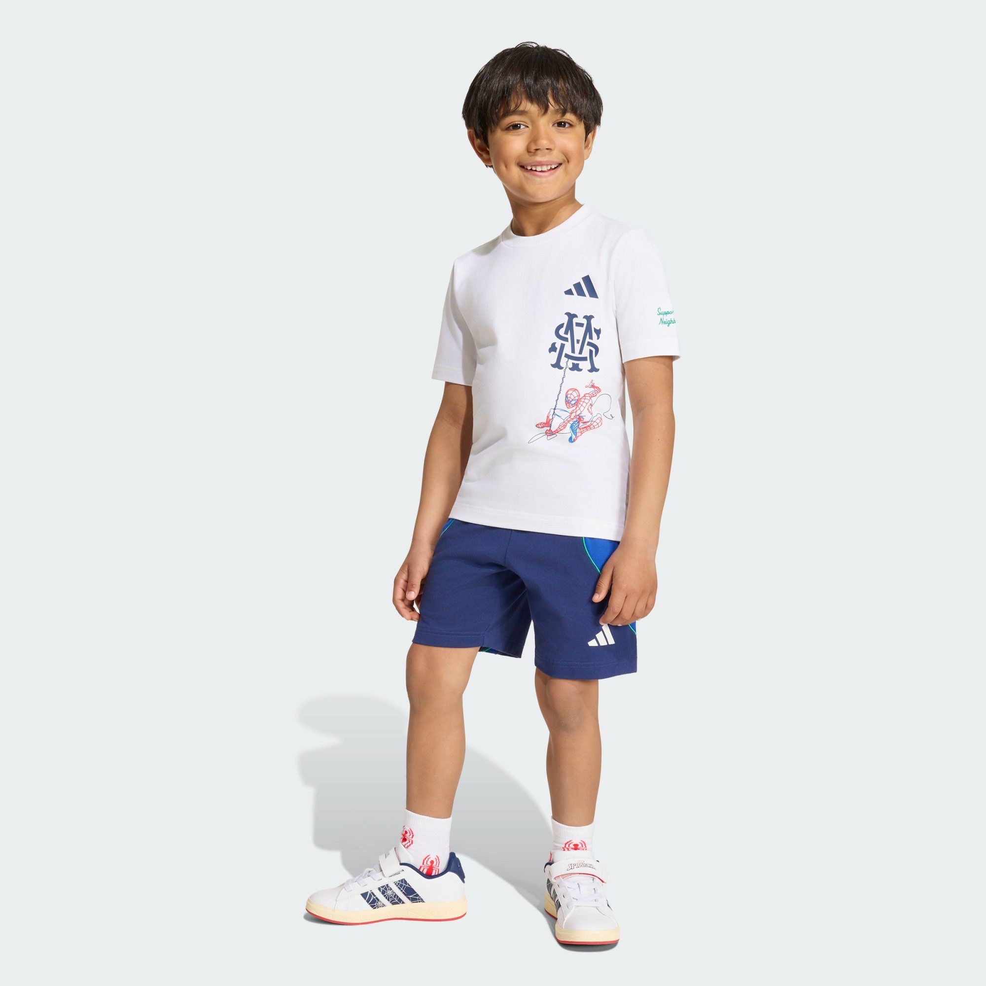 Jogginganzug ADIDAS MARVEL SPIDER-MAN SET, T-SHIRT UND SHORTS