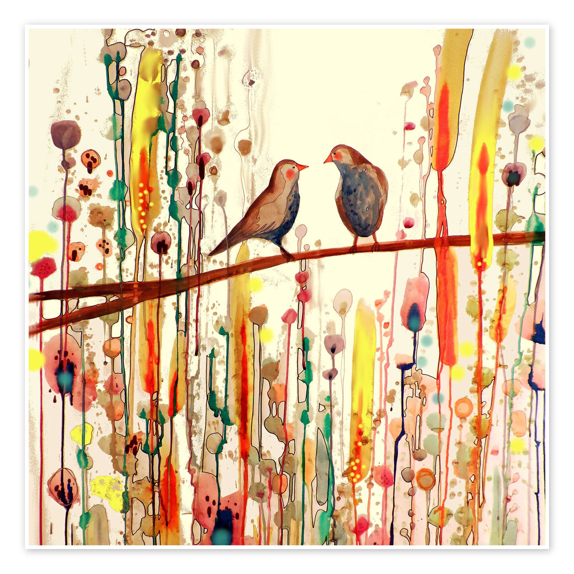 Posterlounge Wandbild Gypsies, Sylvie Demers, erhältlich als Poster, Leinwandbild, Wandsticker oder Acrylglasbild