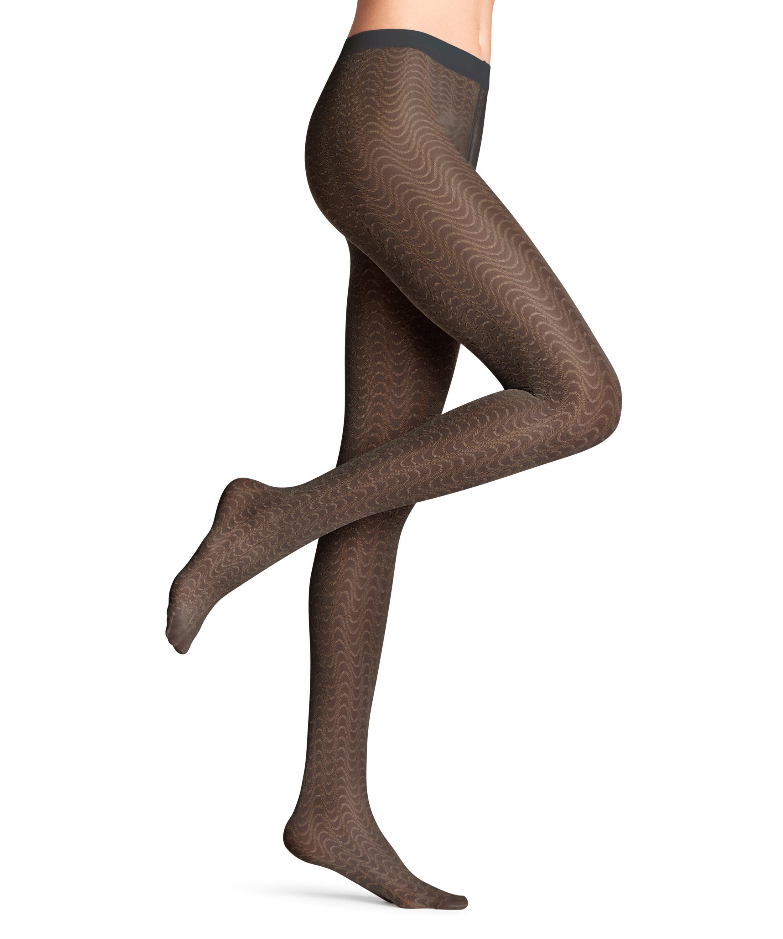 FALKE Feinstrumpfhose Mystical Wave Strumpfhose 20 20 DEN (1 St) mit grafischer Musterung