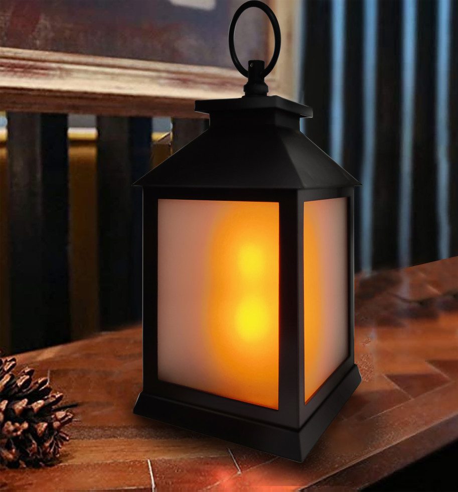 Trend Line LED Laterne TrendLine LED Laterne schwarz 10,5 x 10,5 x 21 cm günstig online kaufen