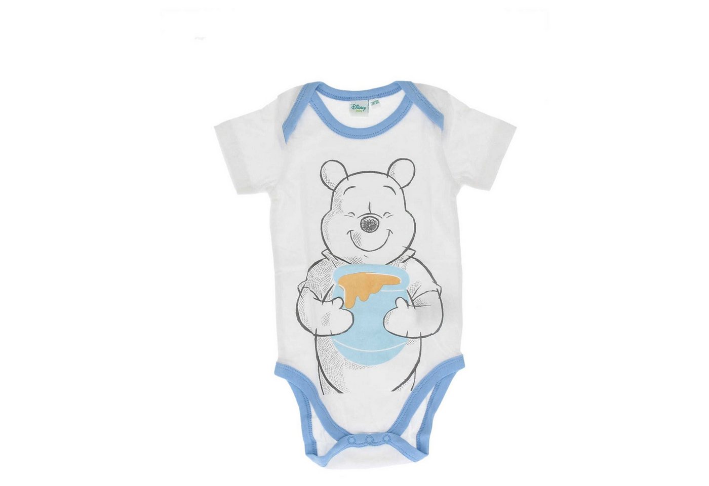 Disney Winnie Puuh Strampler Winnie Puuh Einteiler Komfortabler Baby Strampler für Babys