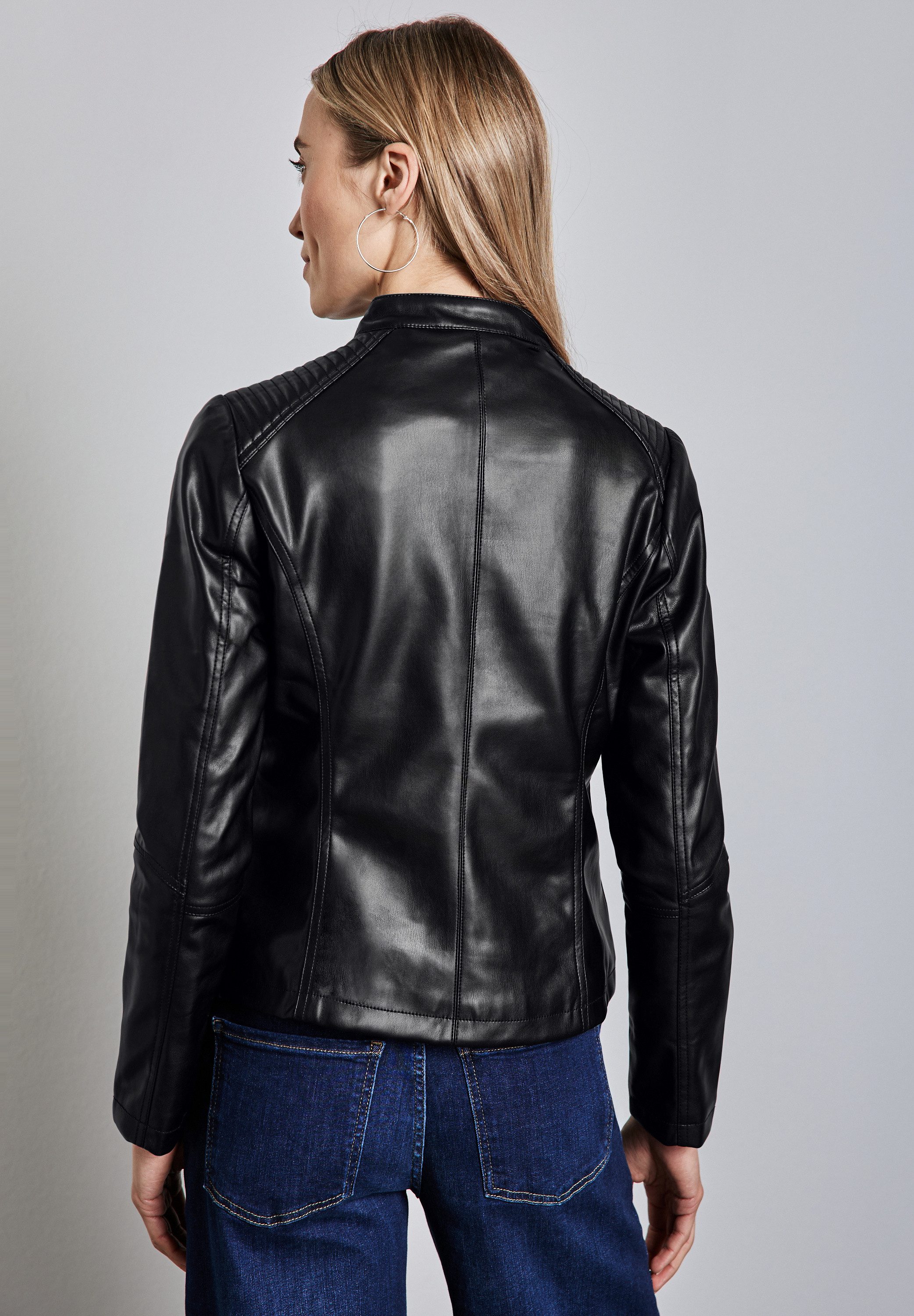 STREET ONE Bikerjacke mit Stehkragen günstig online kaufen