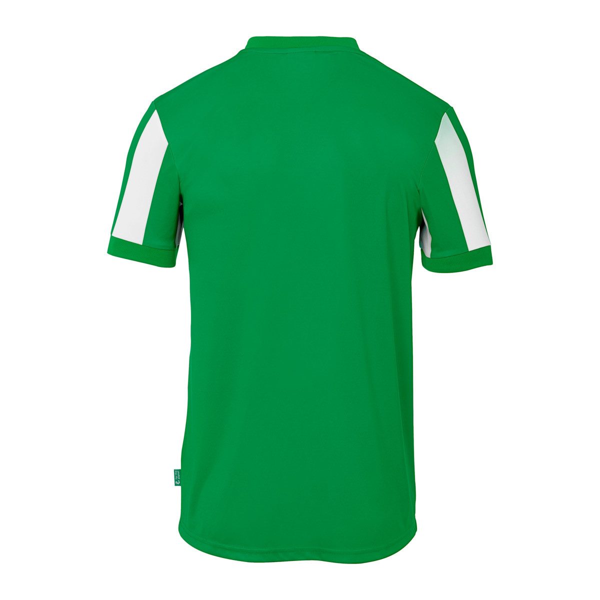 uhlsport T-Shirt Retro Stripe (V-Ausschnit) Kurzarm grün/weiss Herren
