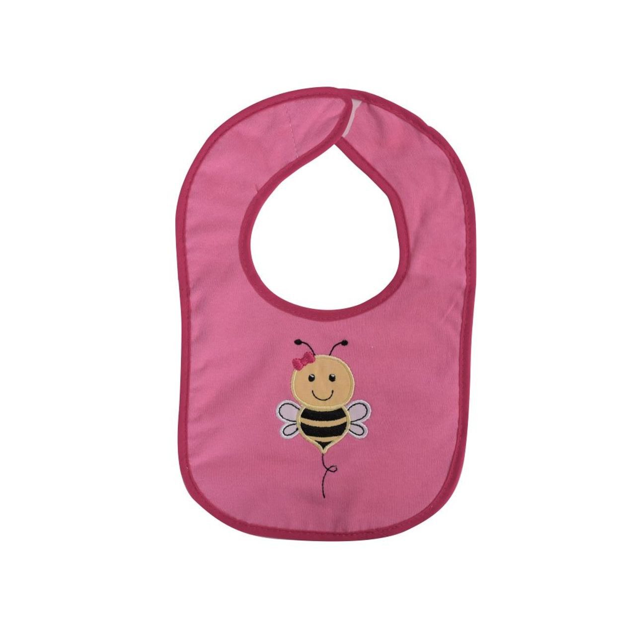 Baby Care Lätzchen Babylätzchen 3er Set, (1-St), Selbstverschluss einlagig, wasserdicht, Baumwolle