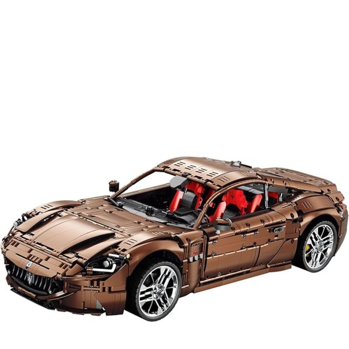 Reobrix 11009 Spielbausteine, (Klemmbaustein Bausatz, 5480 St., Bauset), Lizenzierter Maserati GranTurismo RC Sportwagen im Maßstab 1:8