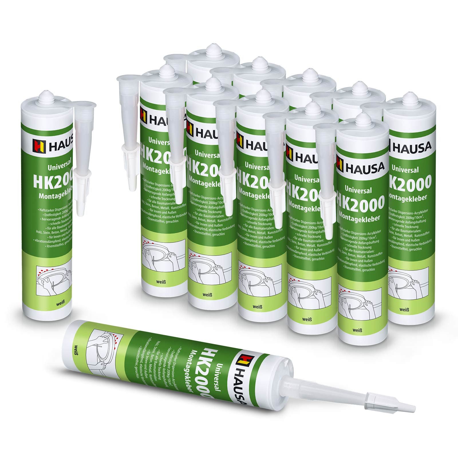 Hausa Montagekleber Universal HK2000, (Kraftkleber, Baukleber, günstig online kaufen