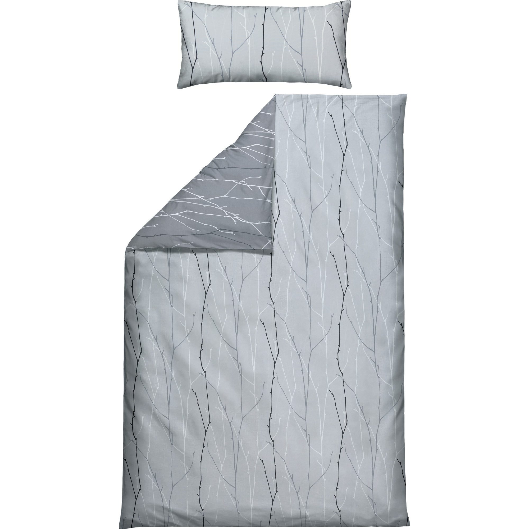 REDBEST Bettwäsche Wendebettwäsche, Microfaser, Microfaser-Satin Grafik günstig online kaufen