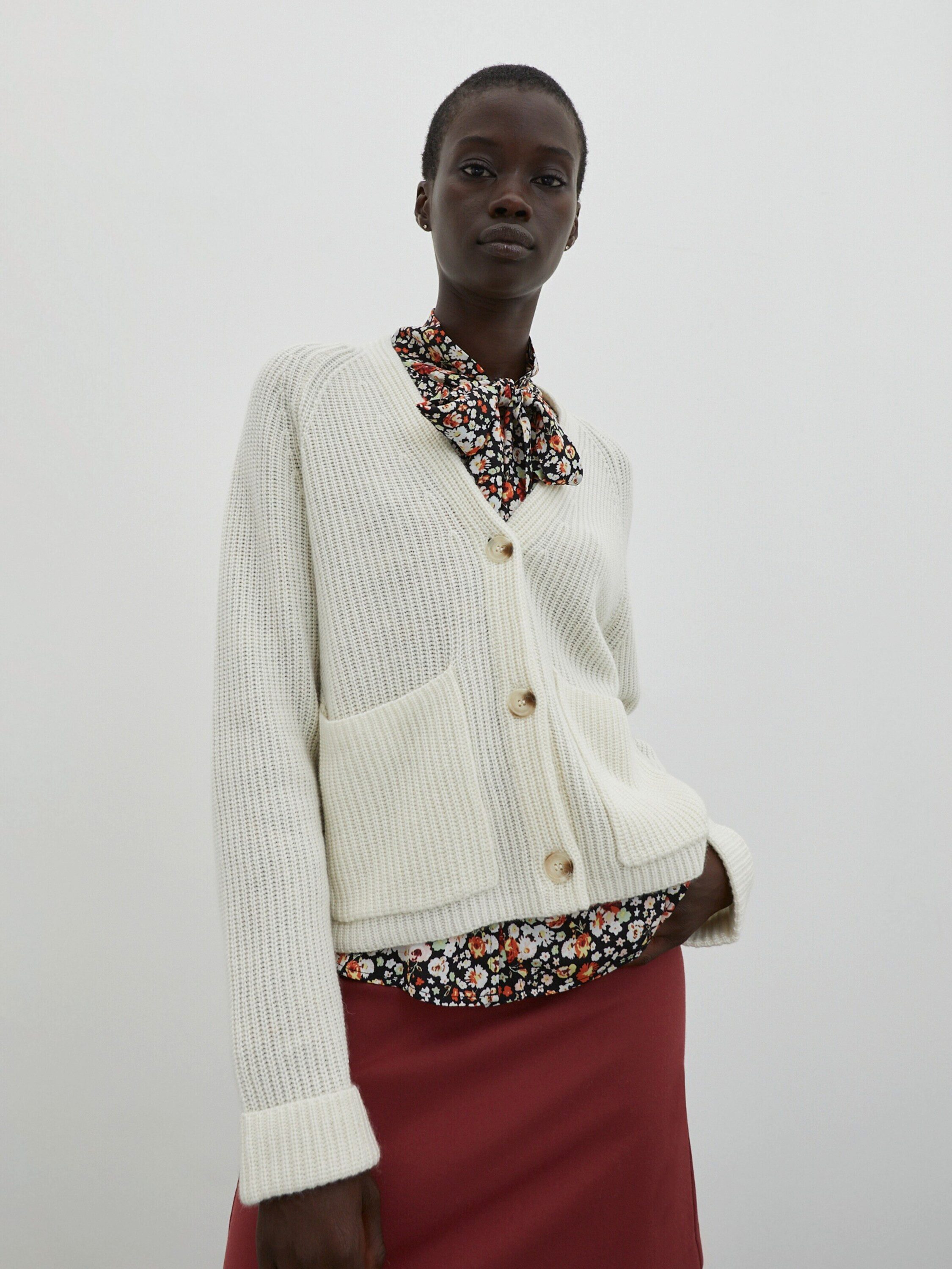 EDITED Strickjacke Lamis (1-tlg) Plain/ohne Details