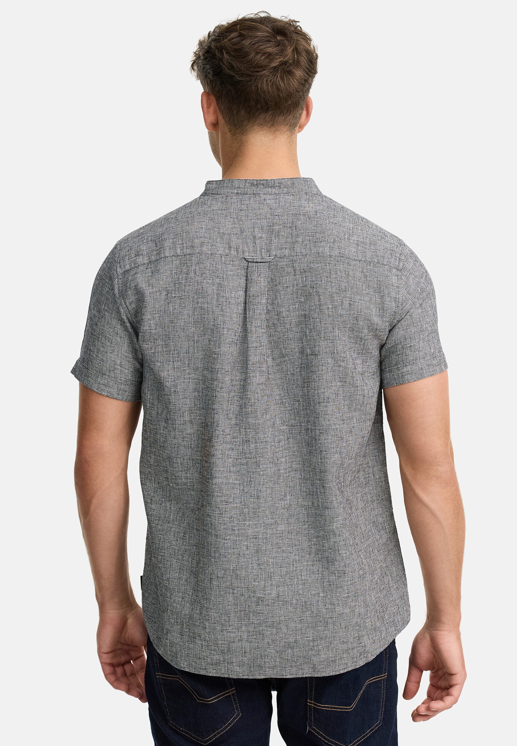 Indicode Kurzarmhemd Herren INHelmer Herrenhemd Kurzarm Kurzarm-Hemd in modernem und lässigem Schnitt