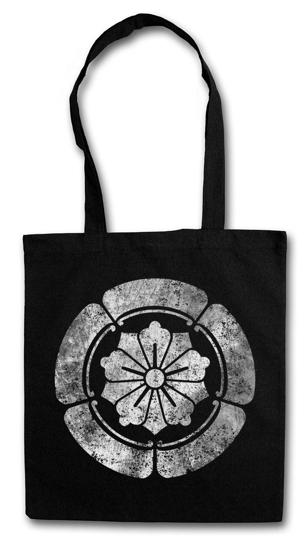 Beuteltasche Arima Clan Mon Stofftasche Shogun Samurai Ninja Shogunat Japan Logo