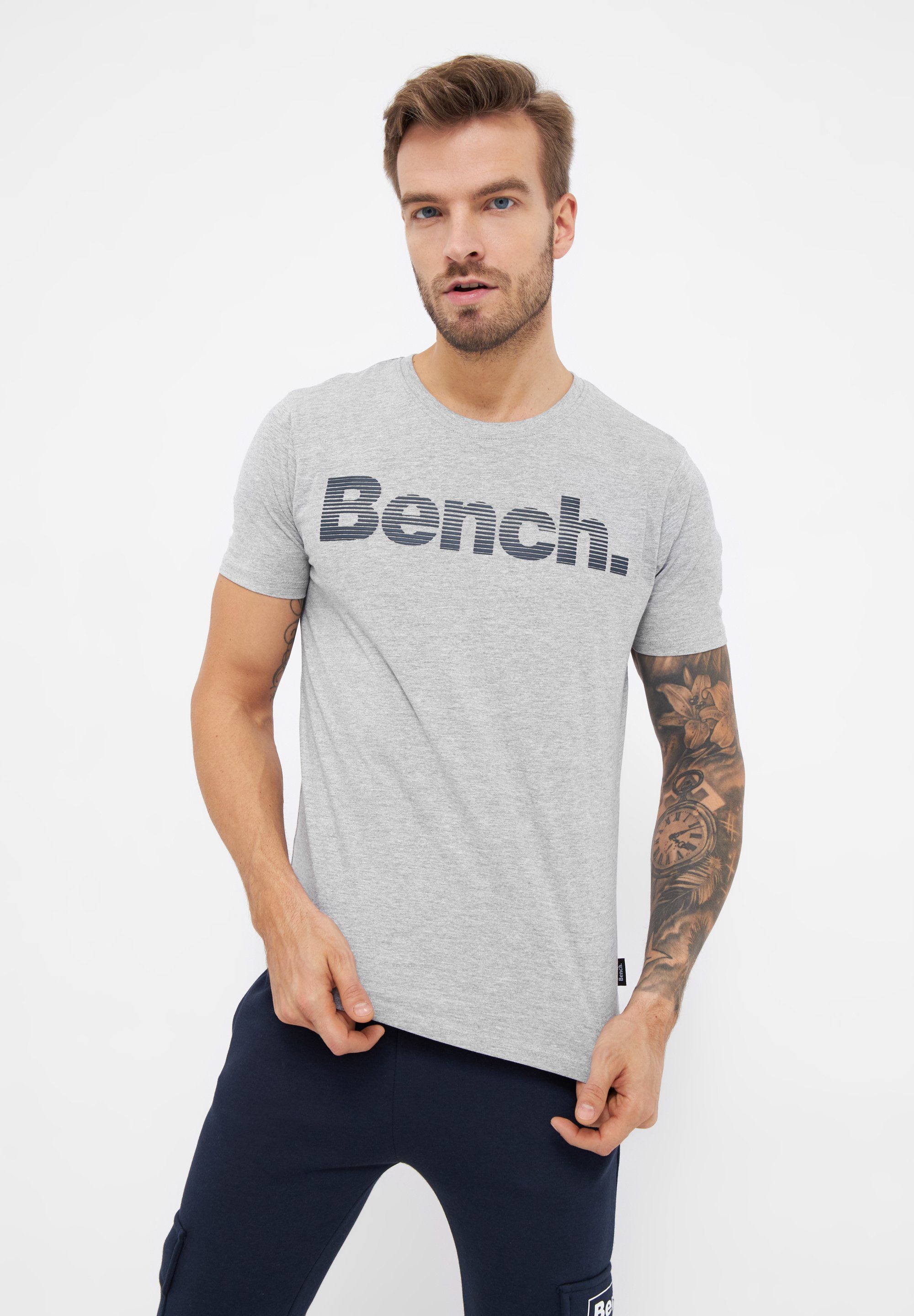 Bench. T-Shirt Leandro Keine Angabe grey marl