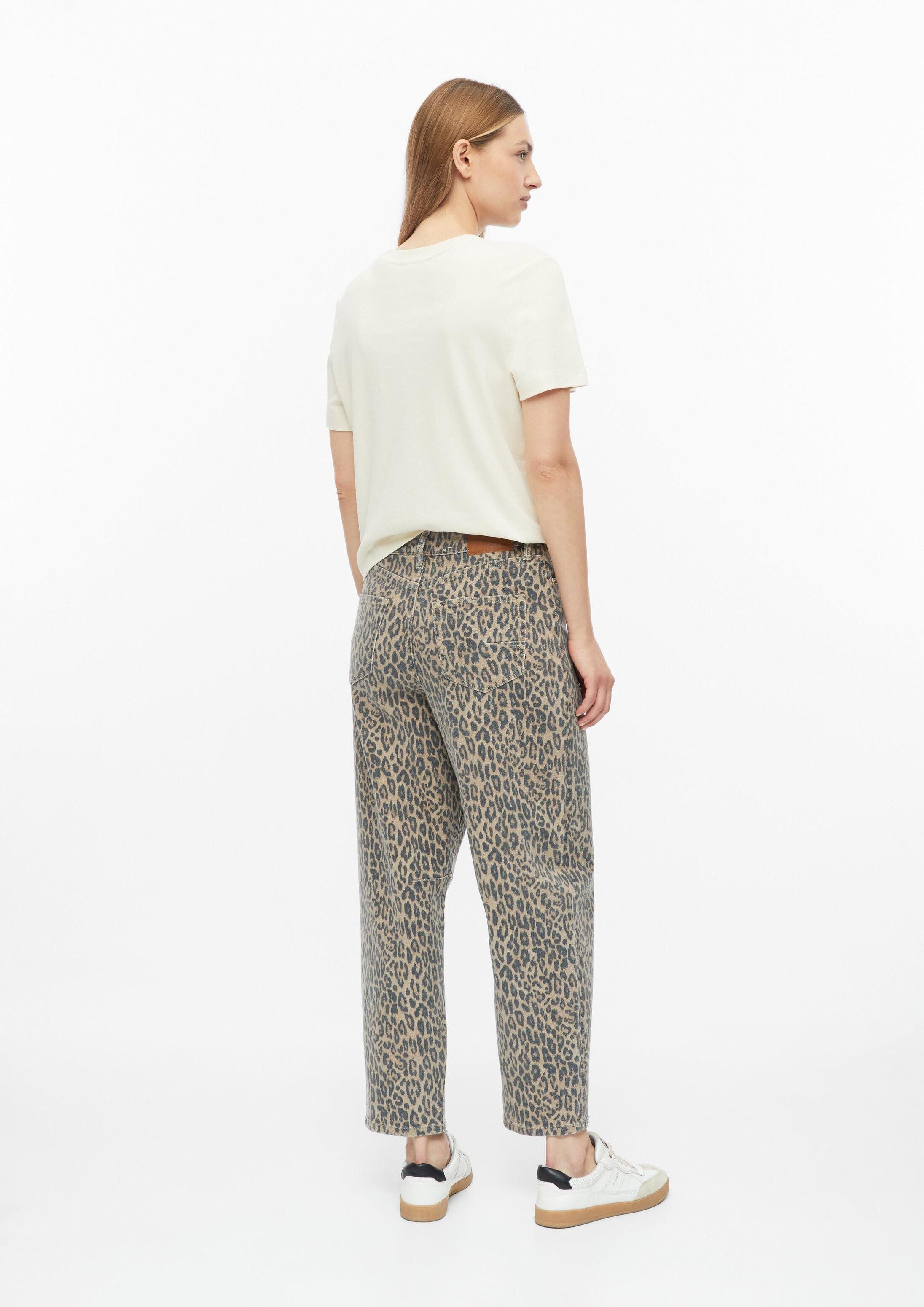 s.Oliver Regular-fit-Jeans Jeans-Hose Ankle-Jeans / Barrel Fit / HIgh Rise