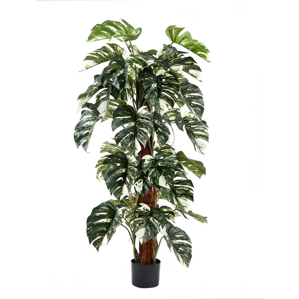 Kunstpflanze Künstlicher Split-Philodendron – Elowen, 150 cm, aplanta, künstliche Pflanze, künstliche Zimmerpflanze