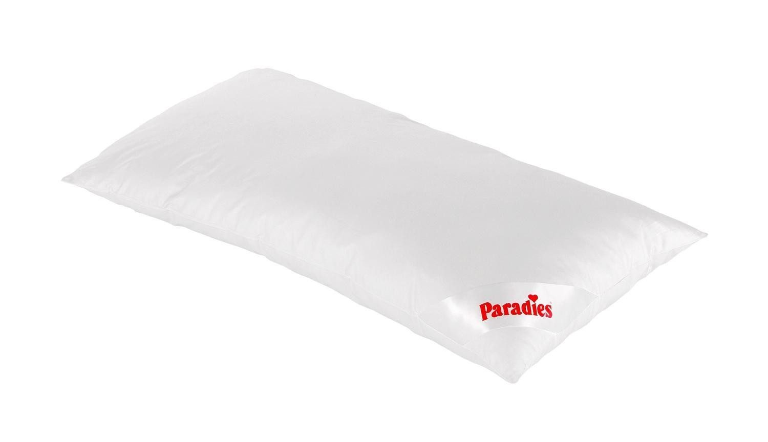 Paradies Kopfkissen SINFONIE SOFTY, 40 x 80 cm, Füllung: Textilfaser, Bezug: Baumwolle, Seitenschläfer, Rückenschläfer