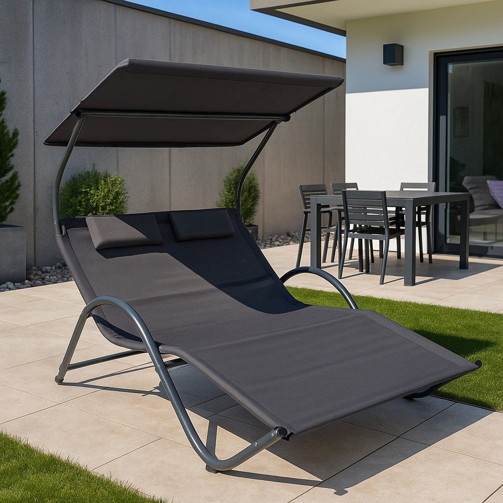 Gardissimo Doppelliege Sonnenliege Doppelliege Garten Style Liege für 2 Per günstig online kaufen
