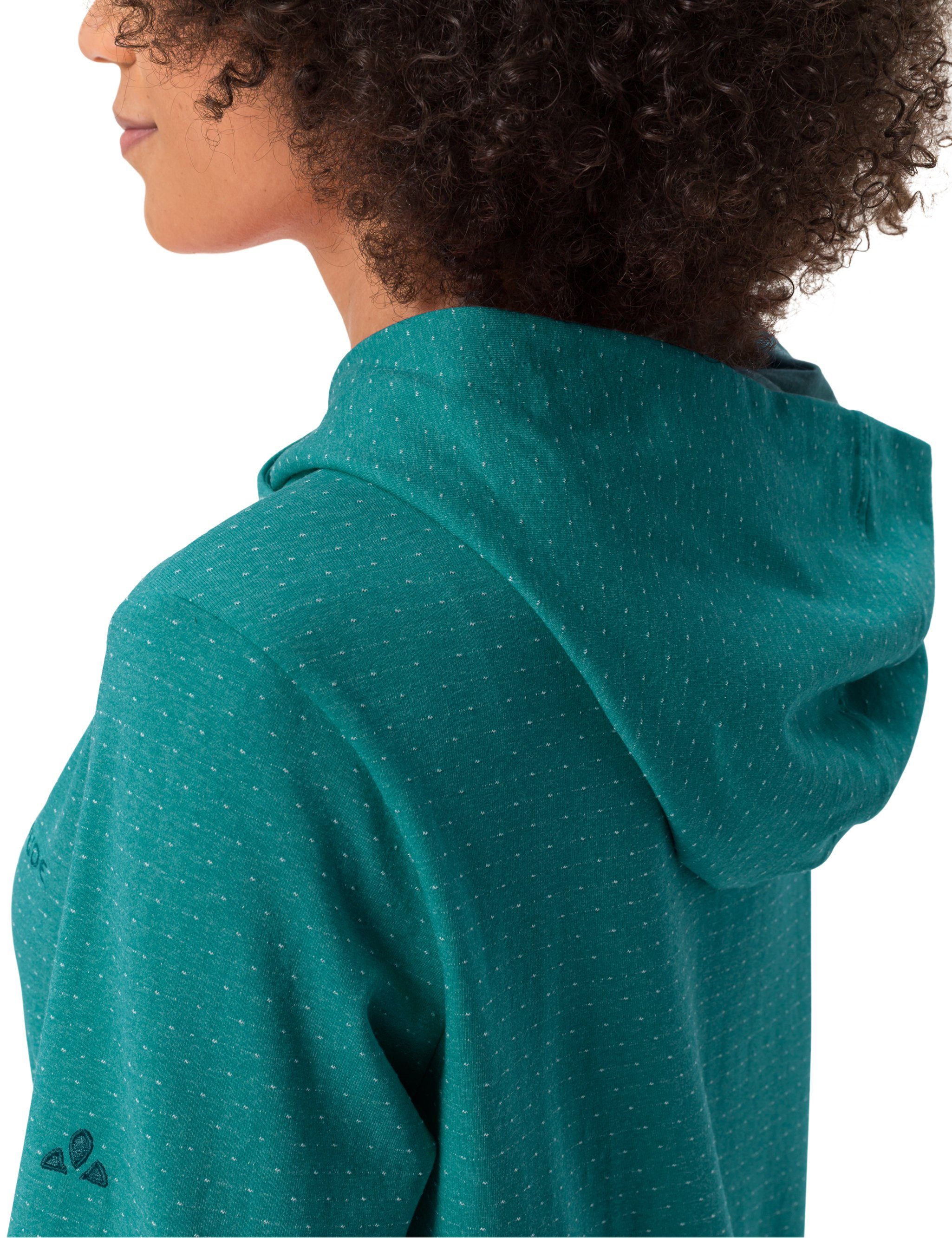 Tuenno wave Shape (1-tlg) Pullover VAUDE Women's Rundhalspullover Green