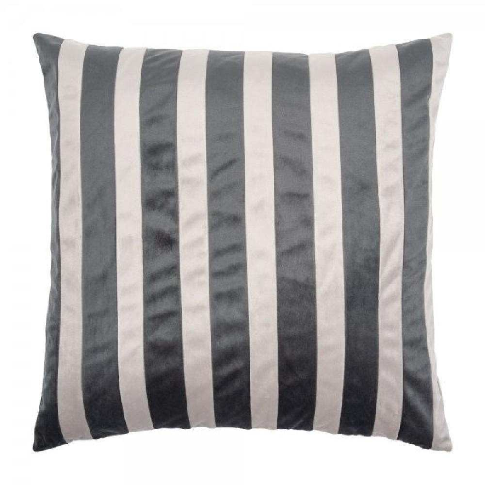 PAD Kissenhülle Kissenhülle Confort Streifen Grey (50x50cm)