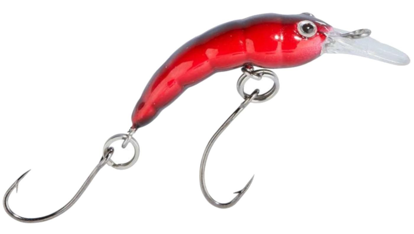 Kunstköder Balzer Trout Attack Forellenwobbler Hectic Maggot 3cm 1,3g sinkend