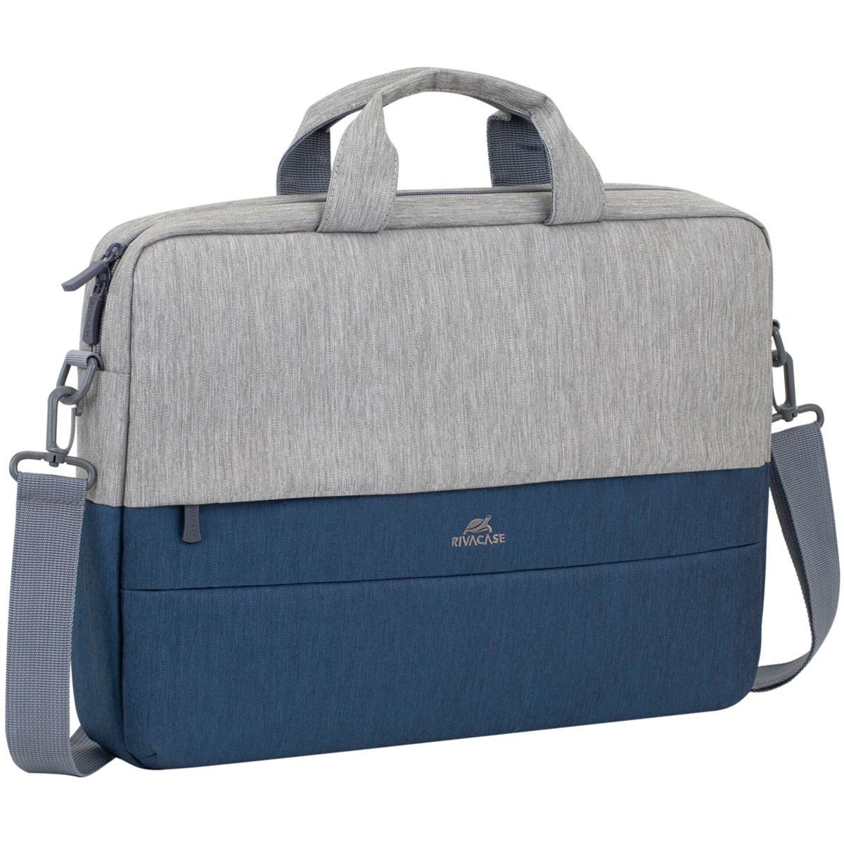 Rivacase Freizeitrucksack 7532 Prater Laptop Tasche grau/blau