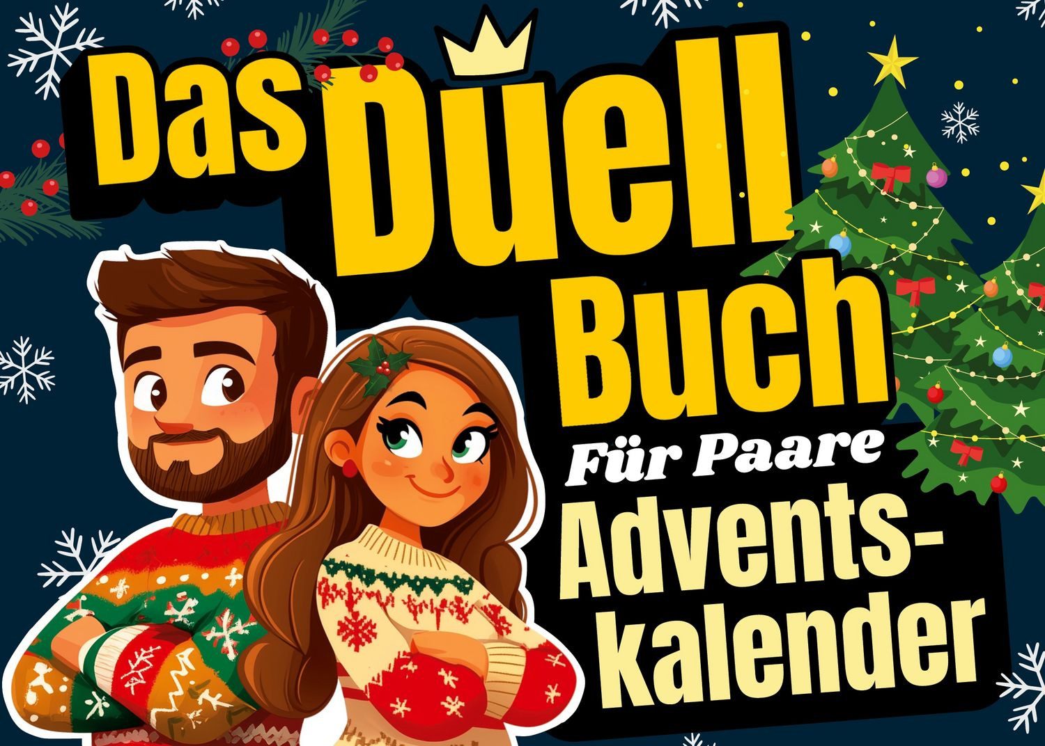 Adventskalender für Paare - Das Duell-Buch / Maximilian Freude