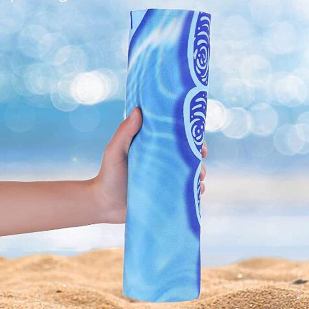 Coonoor Badetuch Microfaser Strandtücher,Groß 180x81 cm Handtücher Super Saugfähig