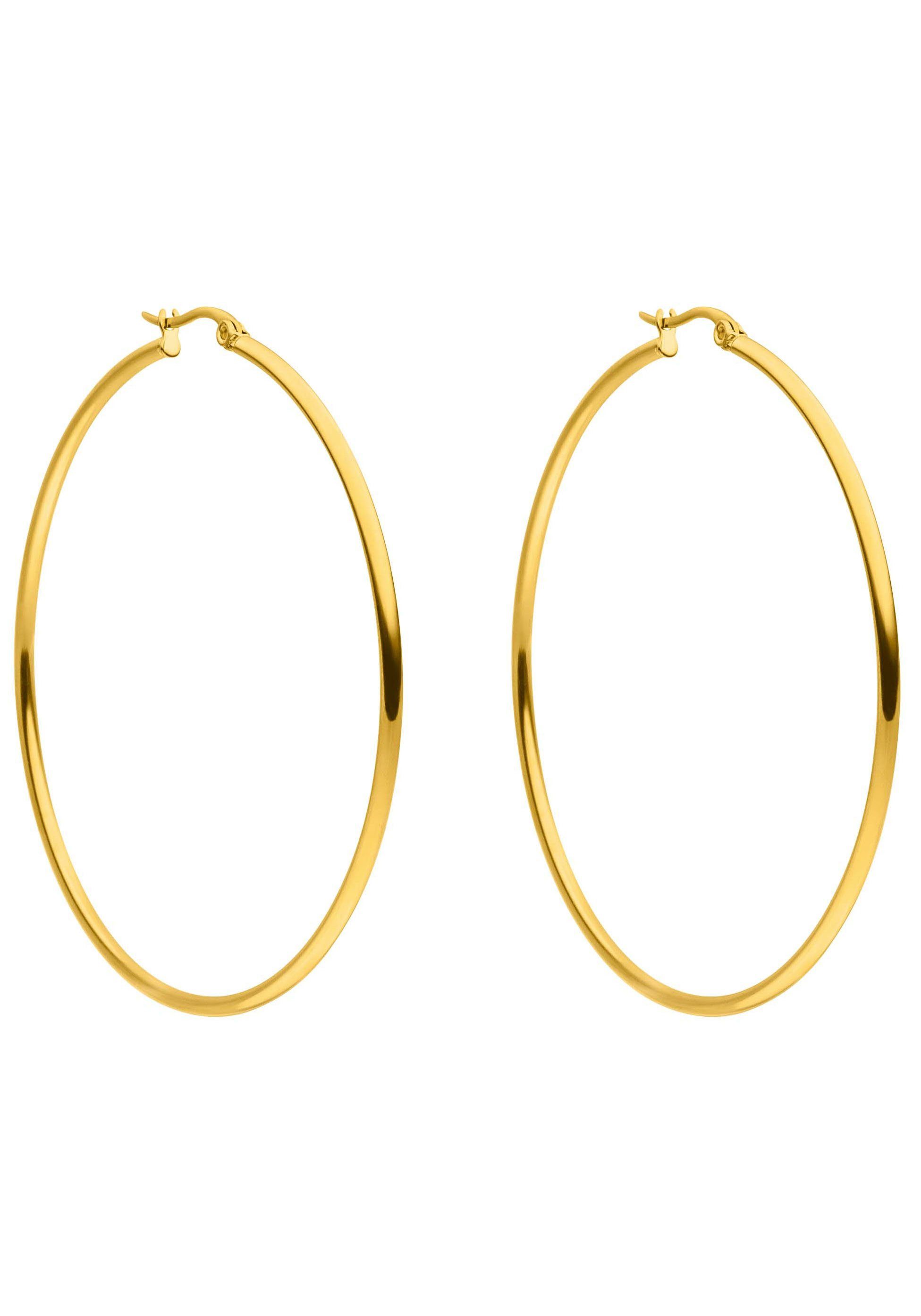Paar Creolen Schmuck Geschenk Hoops Ohrringe, 22151-Earring-Hoop