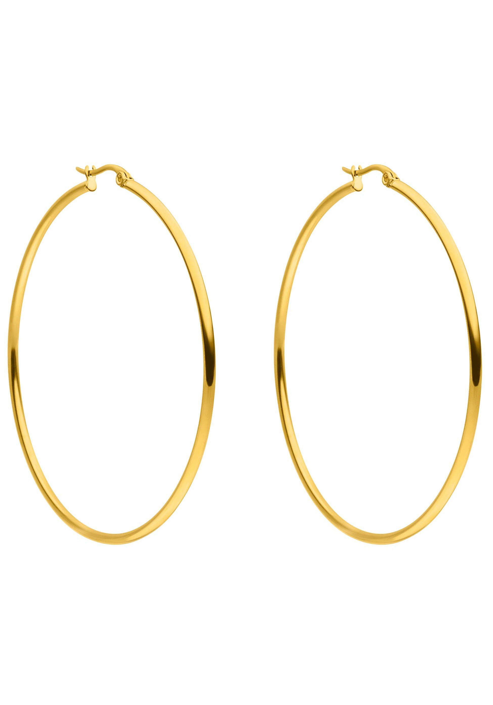 Purelei Paar Creolen Schmuck Geschenk Hoops Ohrringe, 22151-Earring-Hoop