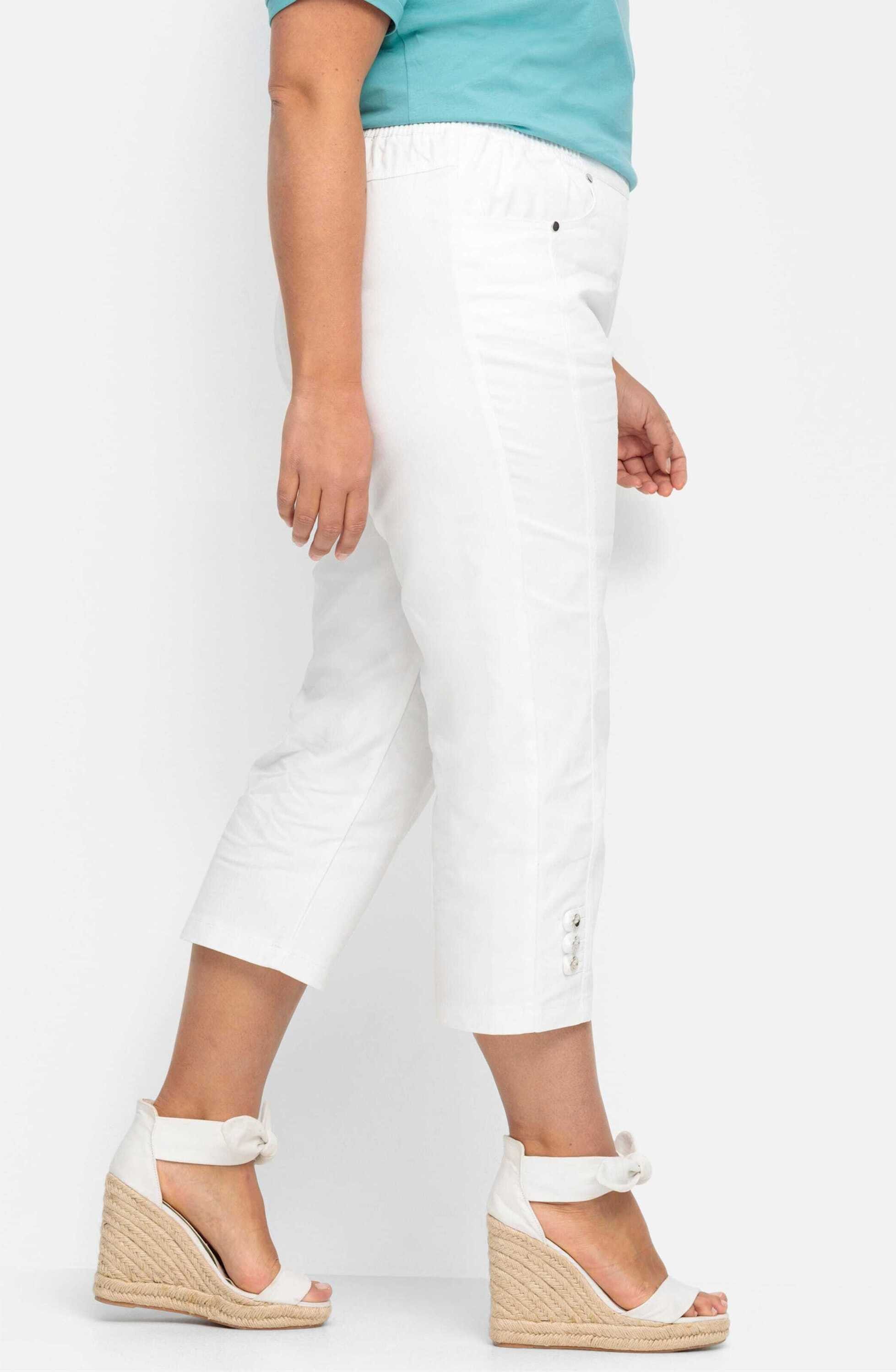 Sieh an! Jeansshorts 7/8-Jeans komfortabel