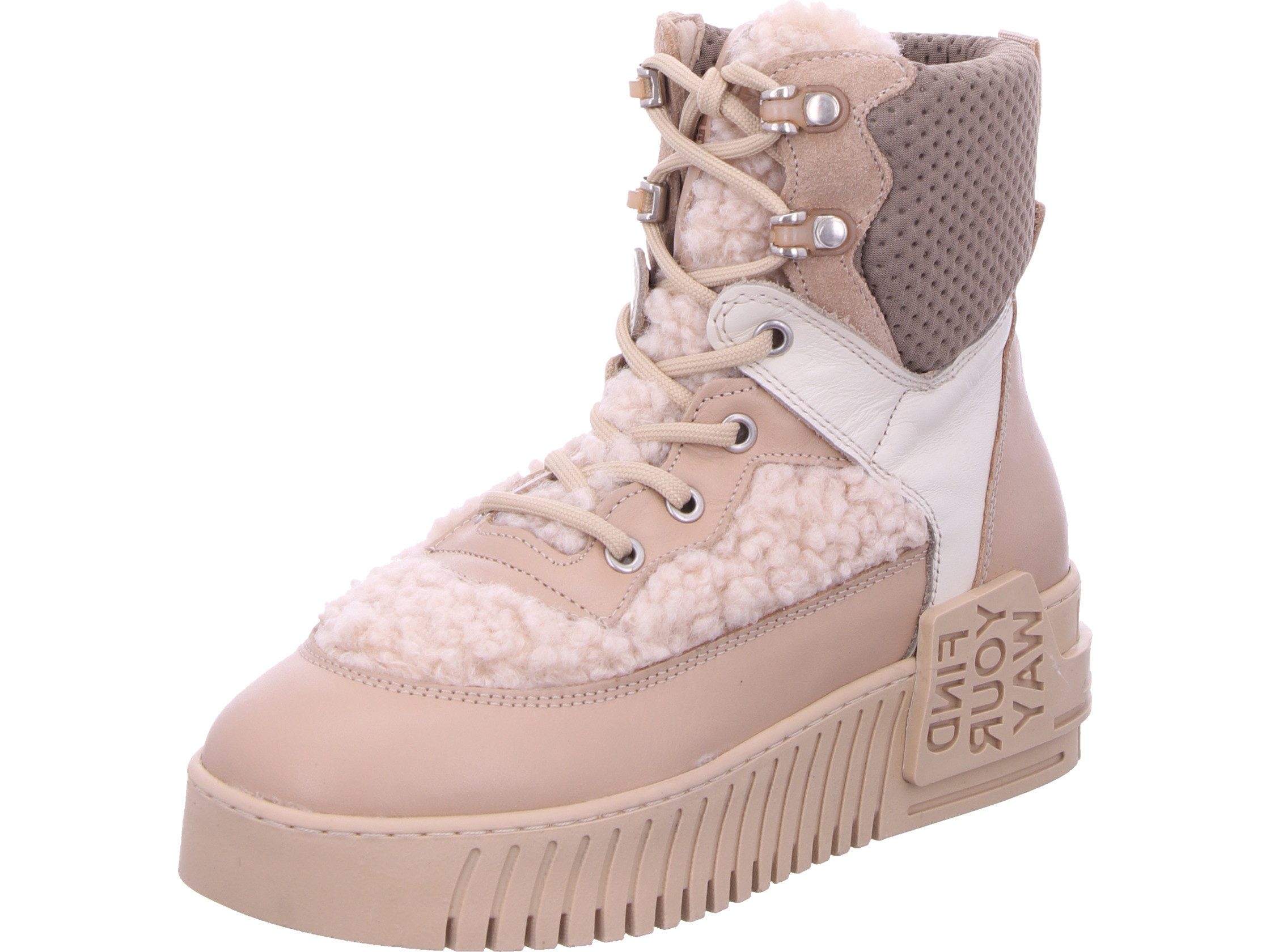 2go Fashion Schnrboots Mit Kontrast Details