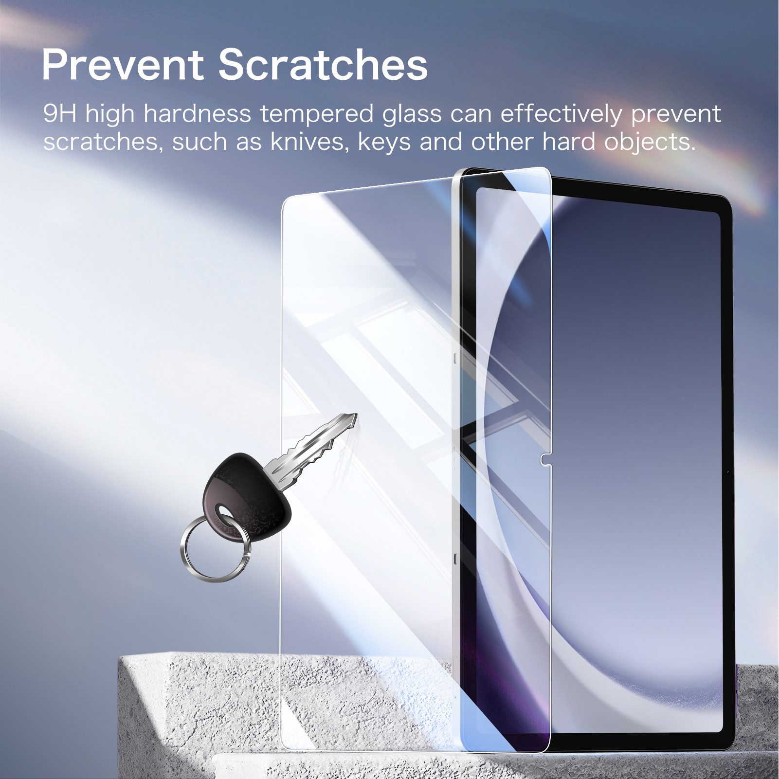 Fintie Tablet-Hülle für Samsung Galaxy Tab A11+ Plus 11" 2025 / Tab A9+ Plus 11 Zoll 2023 11 Zoll, mit Schutzfolie, Ultradünne Kunstleder Schutzhülle mit Standf – Bild 4 von 5