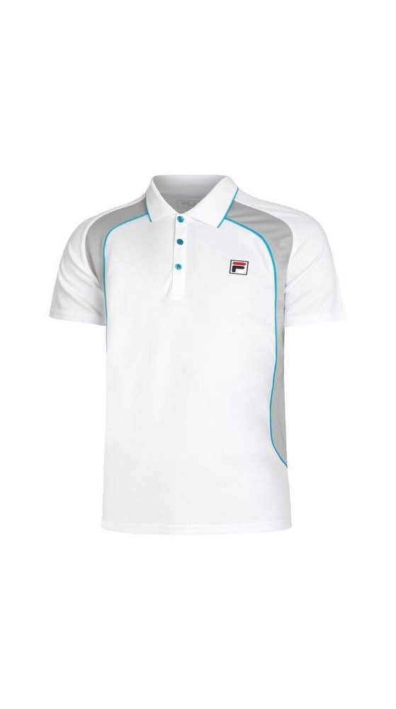 Poloshirt Harrison weiss/grau Herren