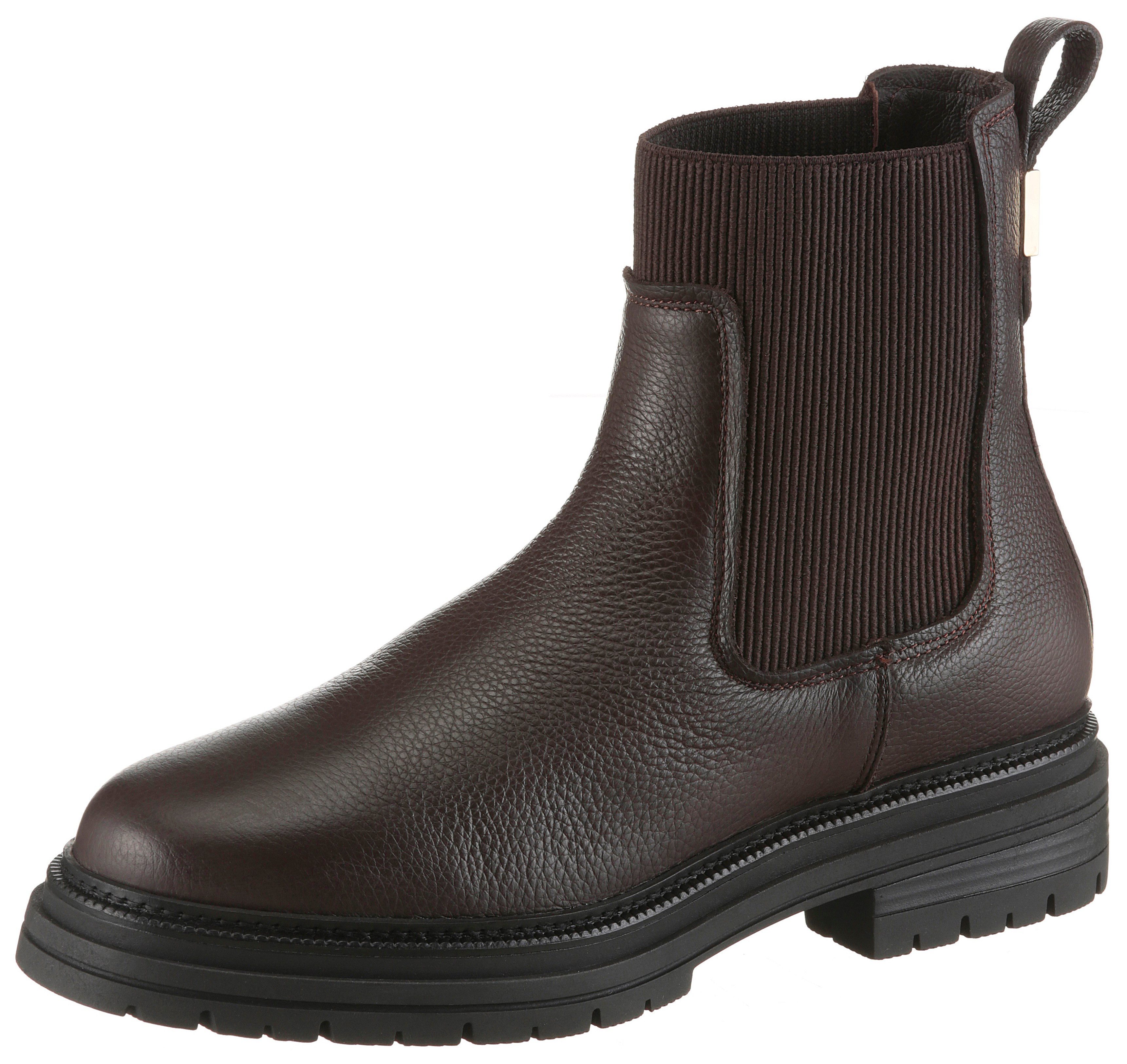 Tommy Hilfiger TH PLAQUE PEBBLE CHELSEA WARM Winterboots, Chelseaboots, Sch günstig online kaufen