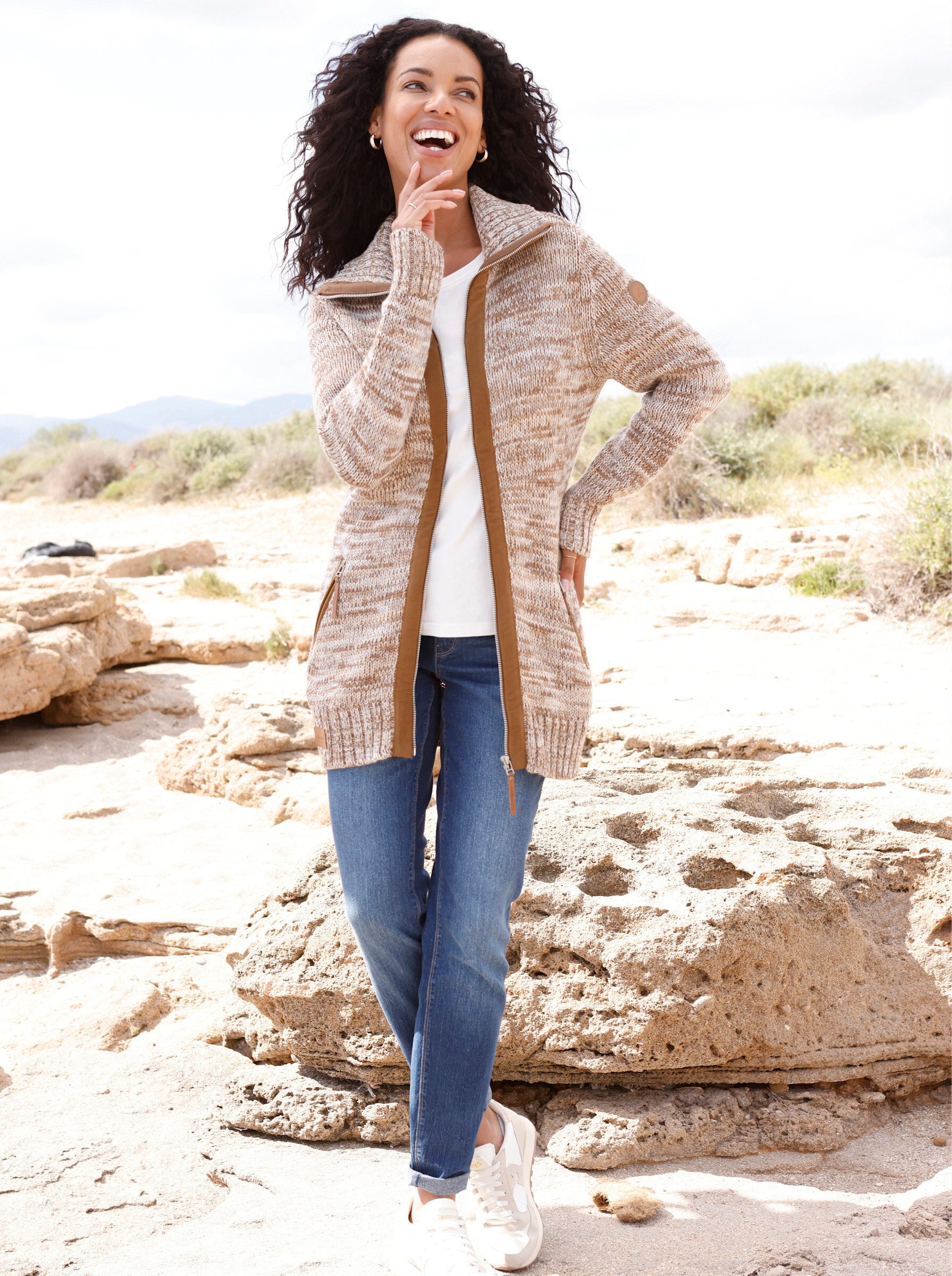 Witt Strickjacke Longstrickjacke . günstig online kaufen