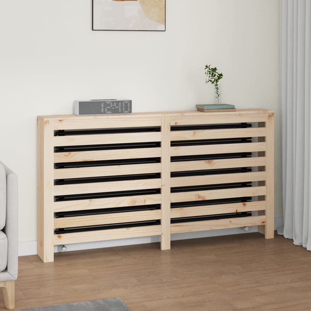 vidaXL Heizungsverkleidung 153 x 19 x 84 cm Heizungsverkleidung Heizungsabdeckung Heizkörperverkl