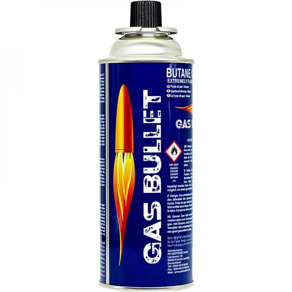 Gas Bullet Elektroschweißgerät Gas Bullet Bajonett-Ventil Kartusche 227g