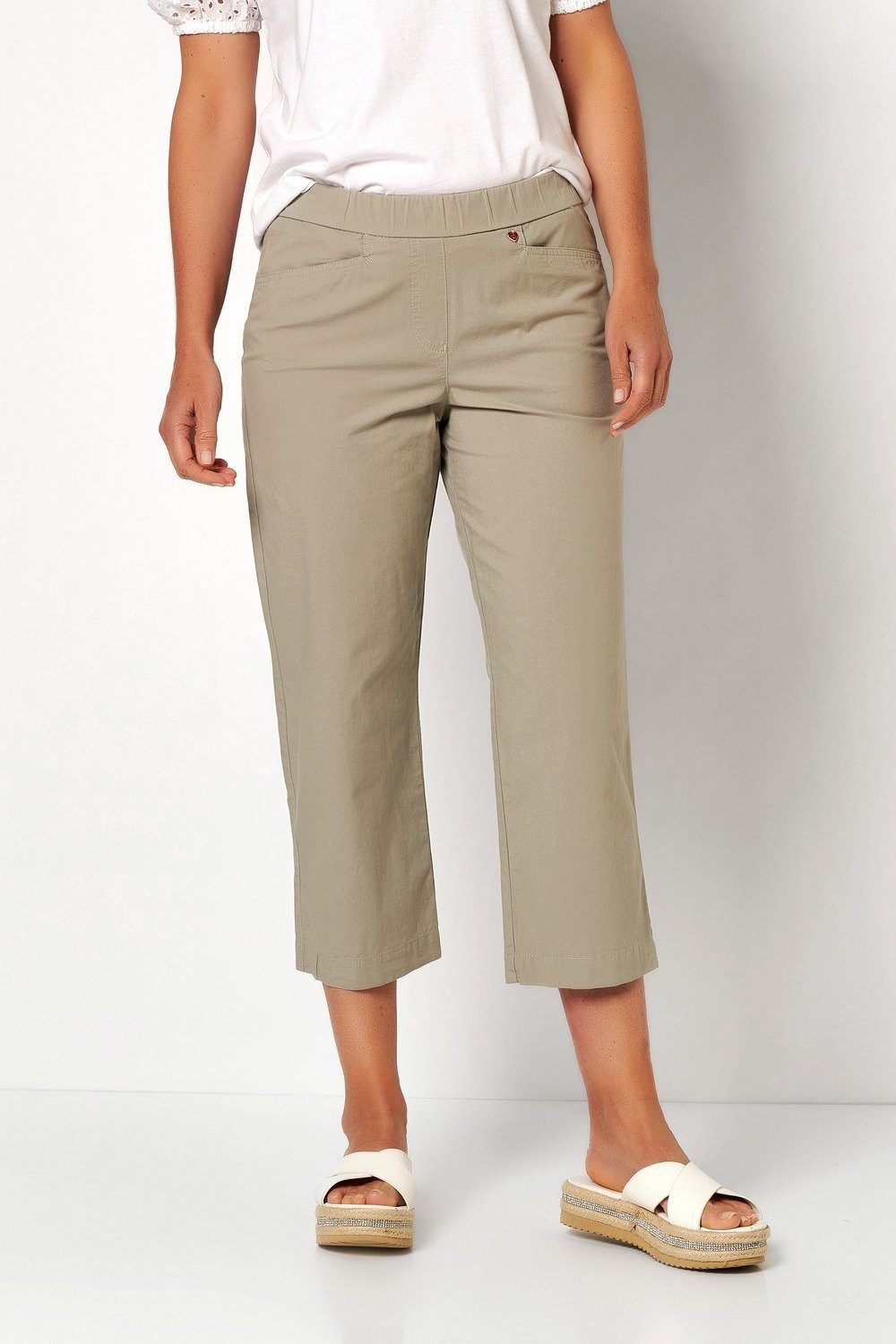 Relaxed by TONI 5-Pocket-Hose Scarlet Wide Leg 6/8