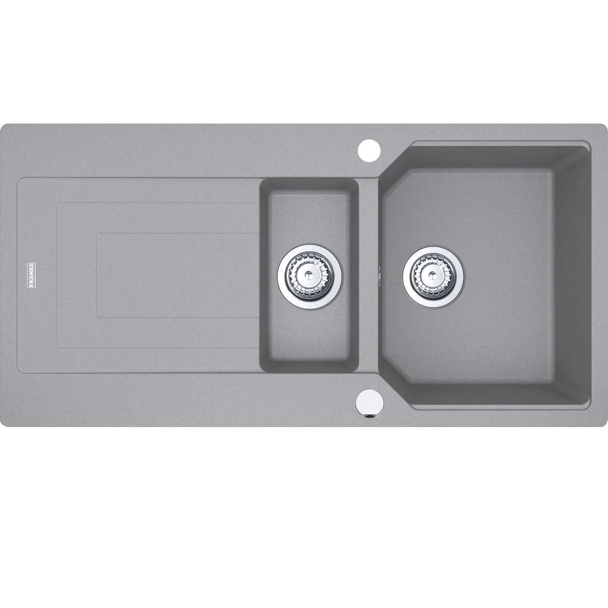 Einbauspüle Maris Urban Einbauspüle UBG 651-100 Steingrau Drehknopf ab 60cm