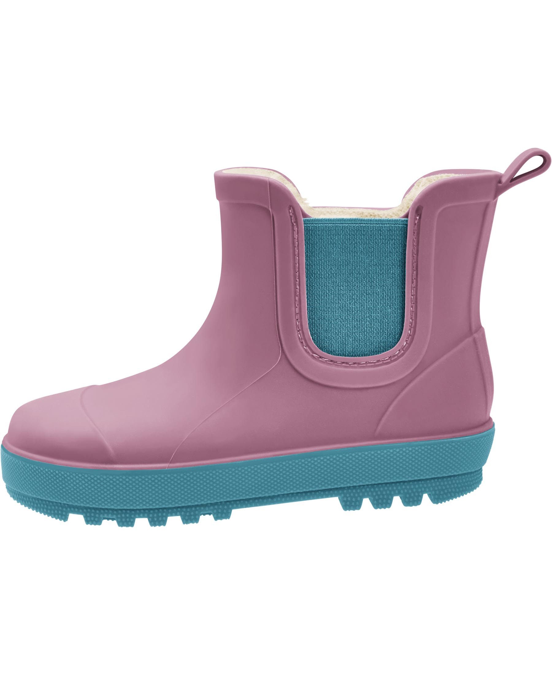 Playshoes Regenstiefel Halbschaft gefüttert Gummistiefel