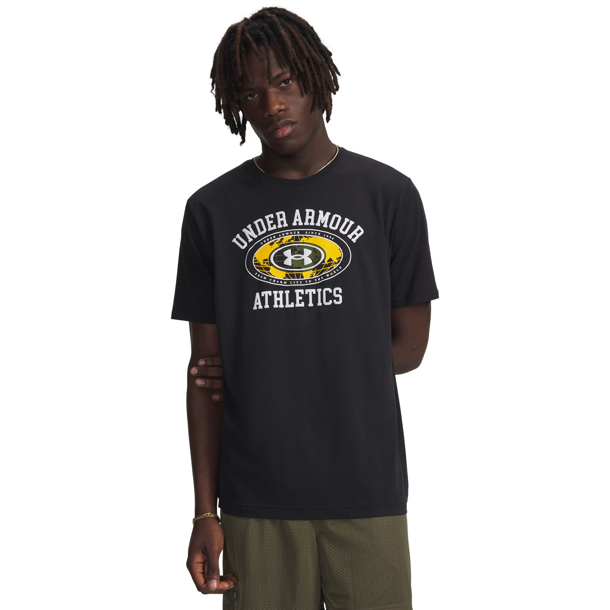 Under Armour® T-Shirt Under Armour Herren T-Shirt UA M 60/40s Armor Globe SS 6009261