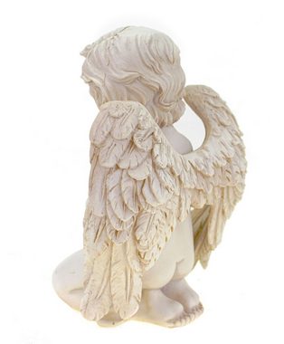 G. Wurm Dekofigur Engel Aniel knieend betend 14 cm weiß Angel
