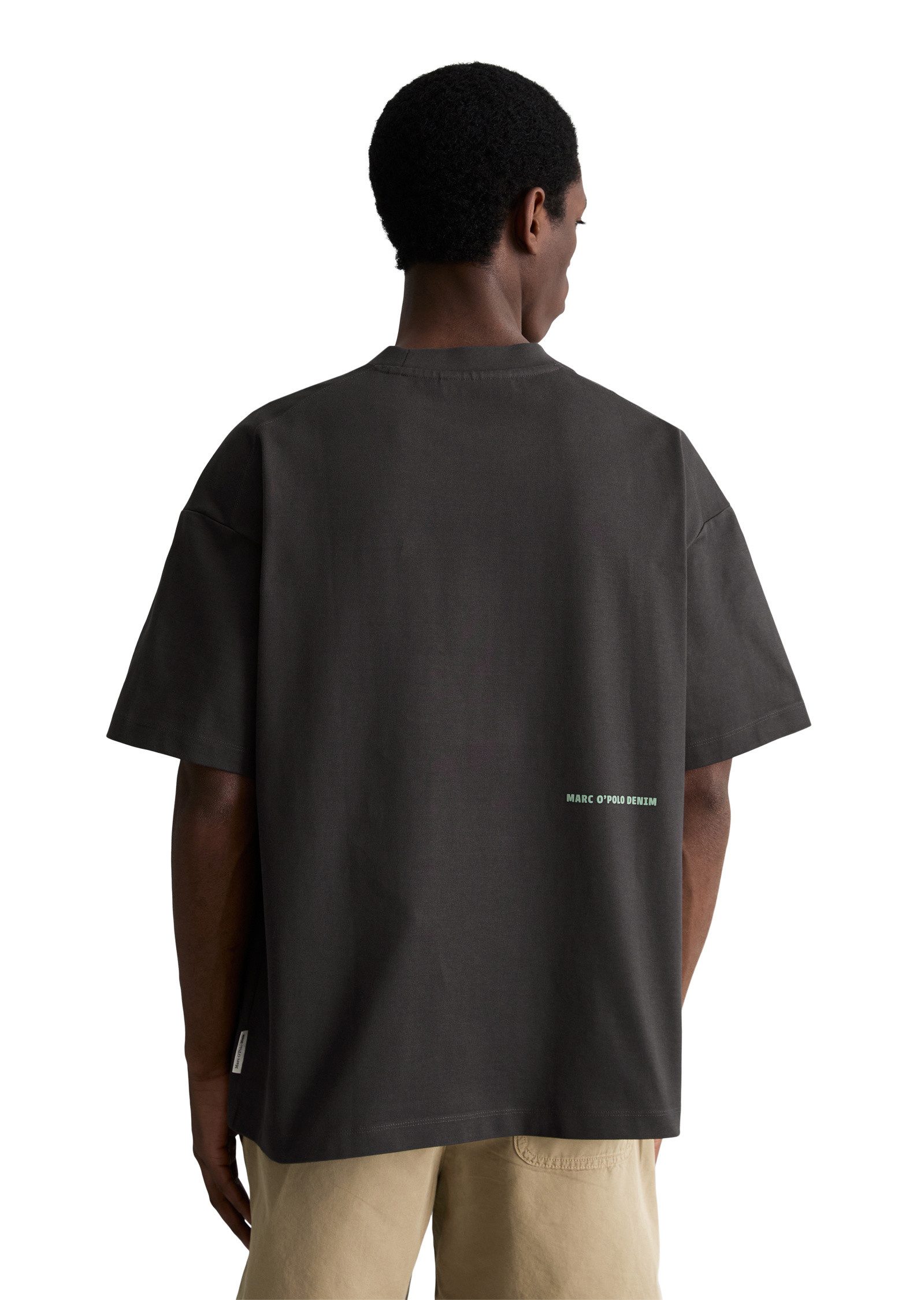 Marc O'Polo DENIM T-Shirt aus schwerem Bio-Baumwoll-Jersey