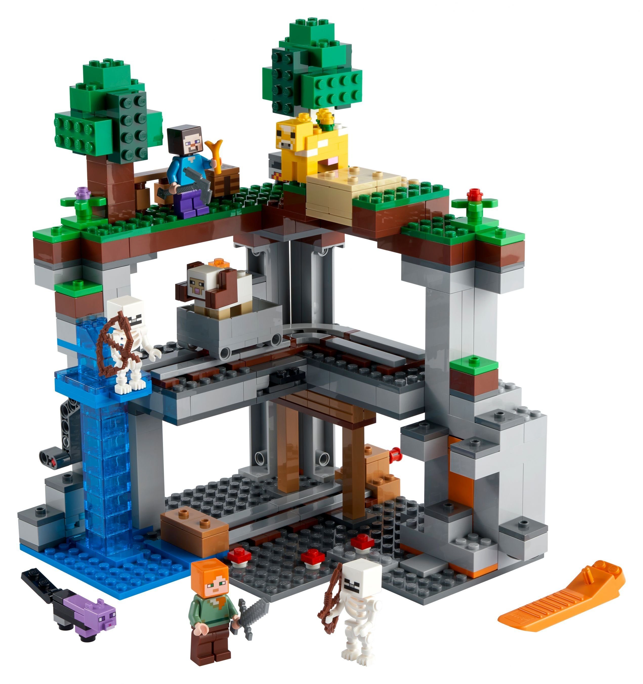 LEGO® Konstruktionsspielsteine LEGO erste (542 - Das Abenteuer, Minecraft™ St)