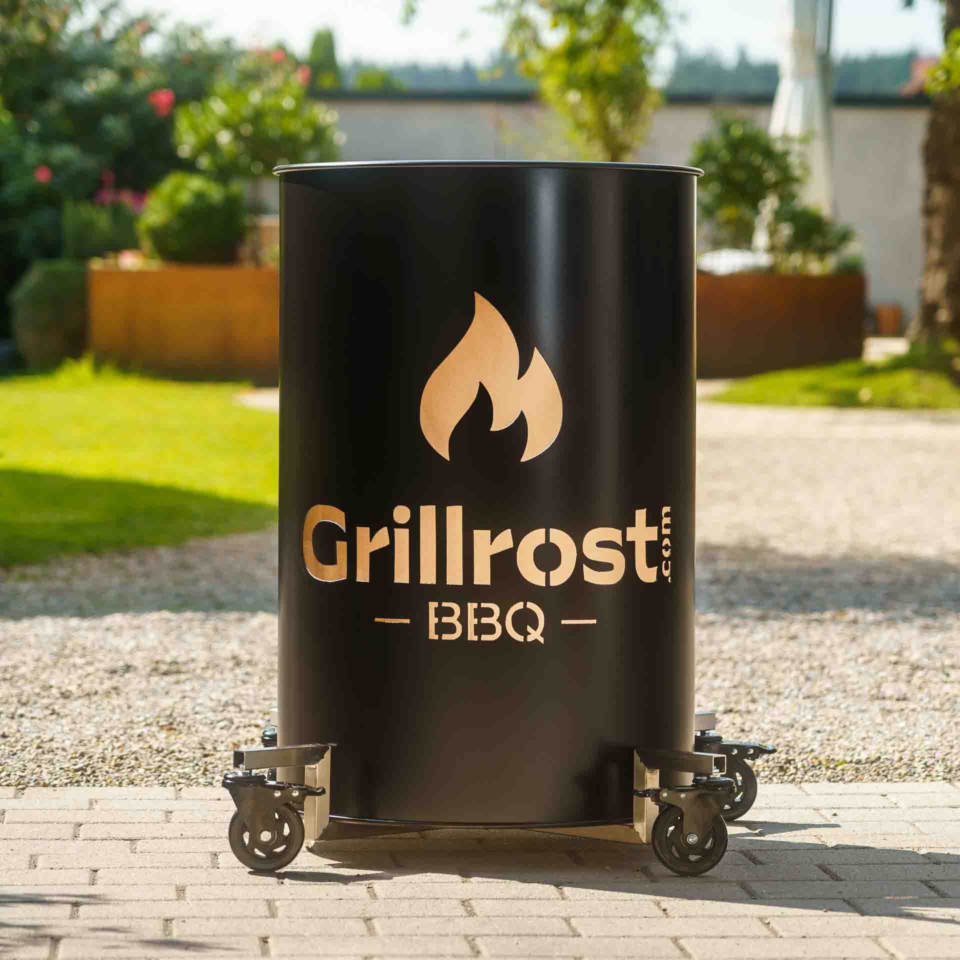 Grillrost.com BBQ Grillrost BBQ Personalisierte Feuertonne, Made in Germany