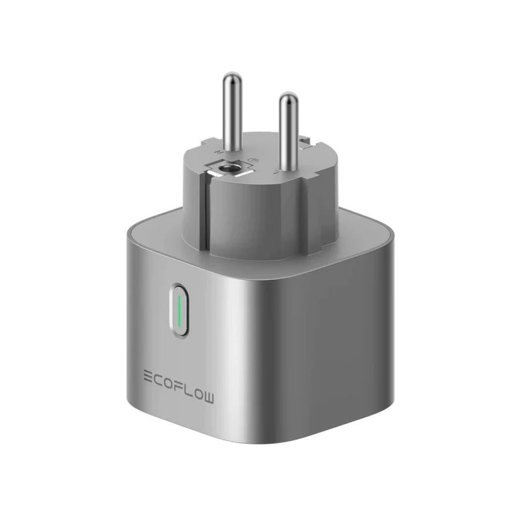 Ecoflow WLAN-Steckdose EcoFlow Smart Plug WLAN-Steckdose, max. 2300 W, Automatische Energiezuweisung Bis zu 2300 Watt schaltbar