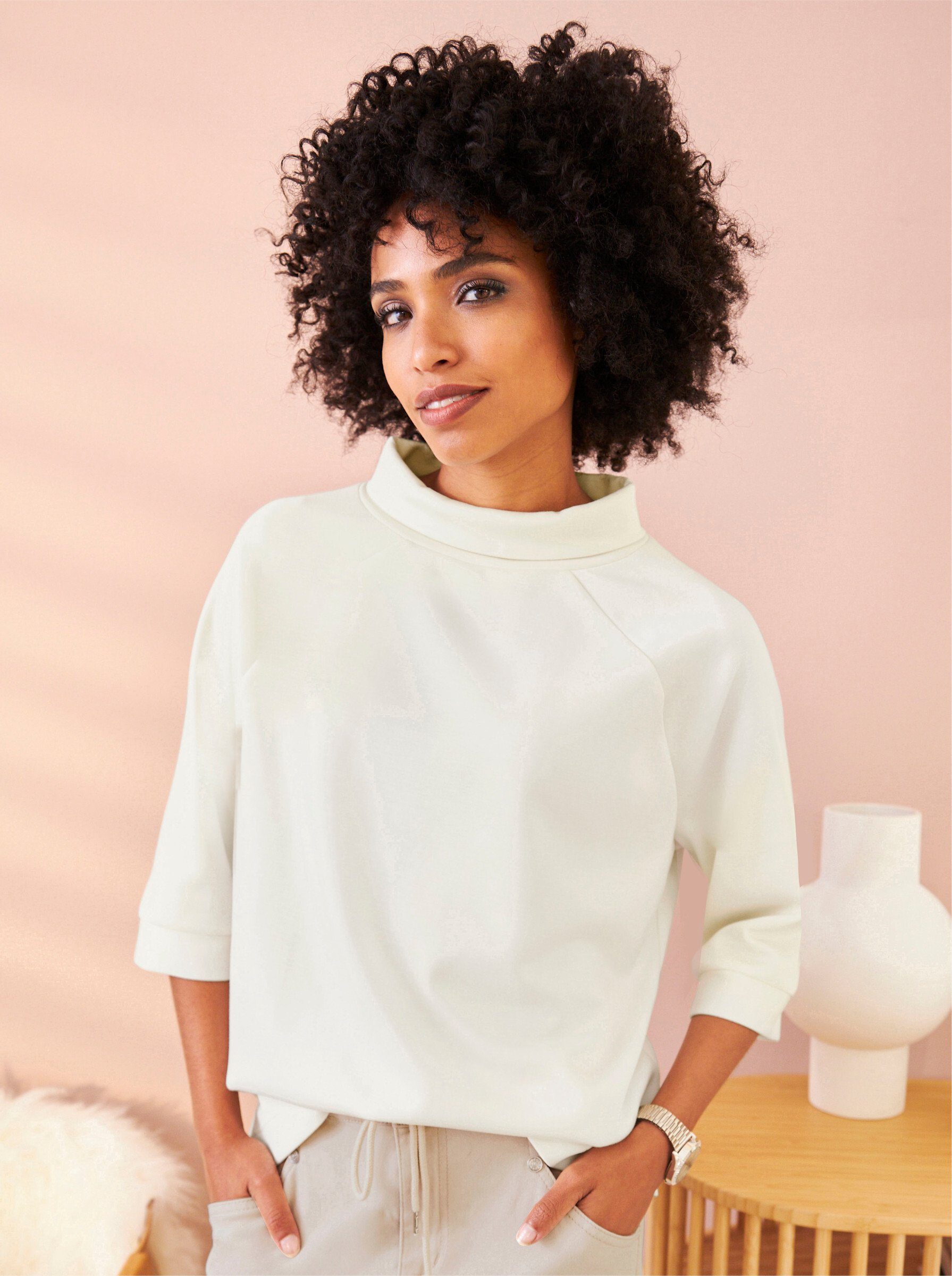 heine Sweater Sweatshirt 3/4-Arm