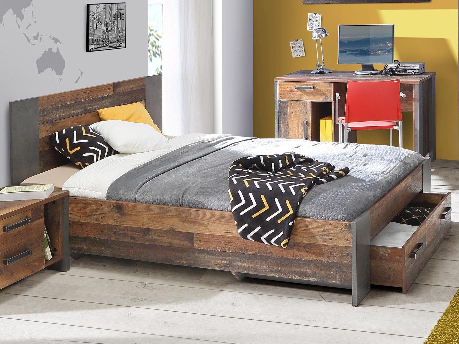 freiraum Bett Celon, 125,1 x 90,5 x 204,9 cm (B/H/T)