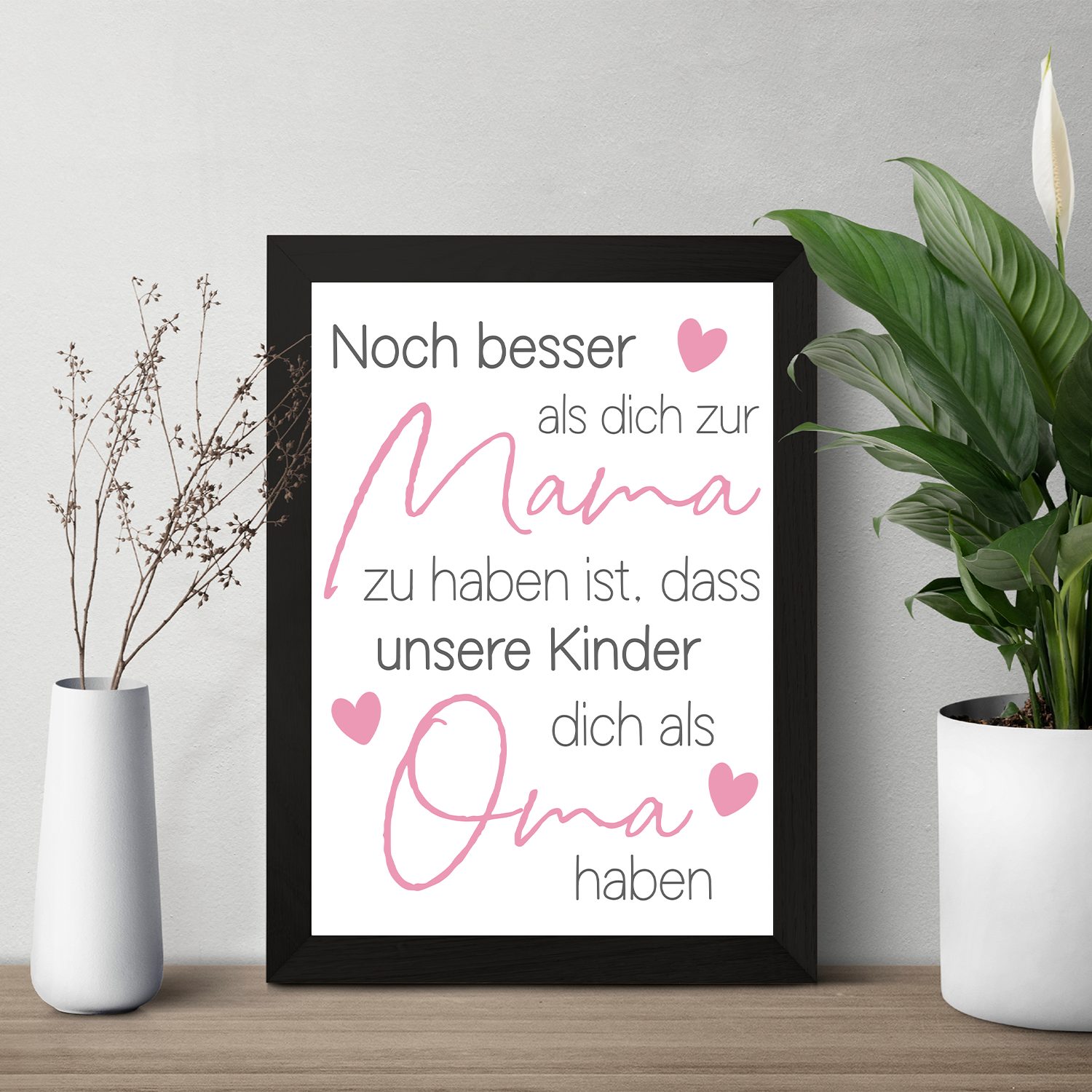 Tigerlino Poster Mama Oma Geschenk Muttertag günstig online kaufen