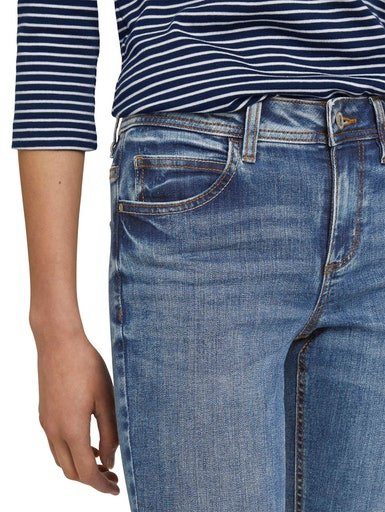 TOM TAILOR Straight-Jeans im klassischen zig sand Design